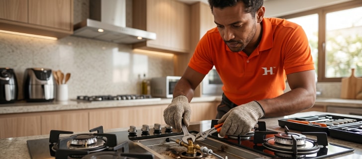 Conserto de Cooktop a Gás