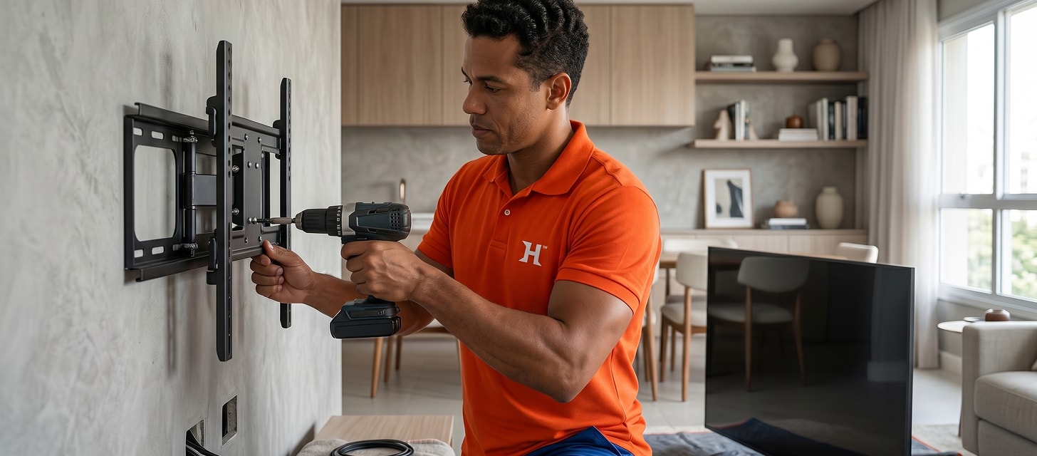 Fixação de Suporte de TV (50 a 54 polegadas)