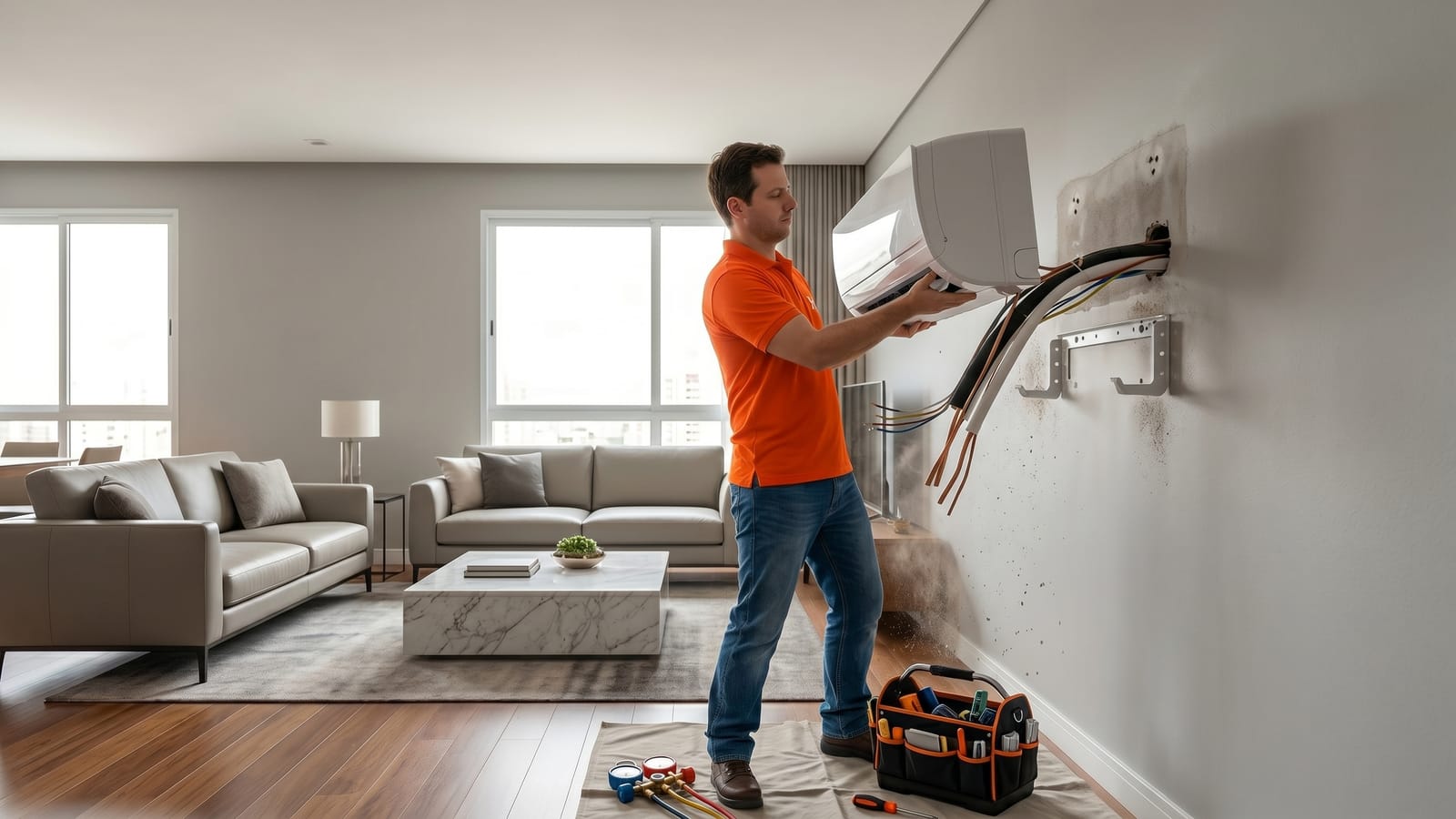 Mini-Split AC Maintenance / Minor Repair